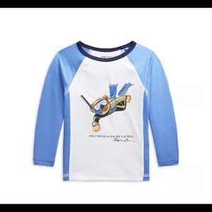 RALPH LAUREN BOYS RASH GUARD NWT